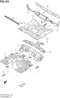 Suzuki Jimny Reparaturblech Kofferraumboden Verstärkung hinten Original Neu 1998-2017