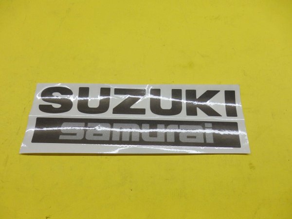 Suzuki Samurai SJ 413 Emblem Heckklappe Aufkleber