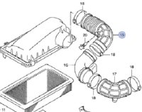 Suzuki Wagon R 1,3 Ansaugschlauch Luftfilterkasten