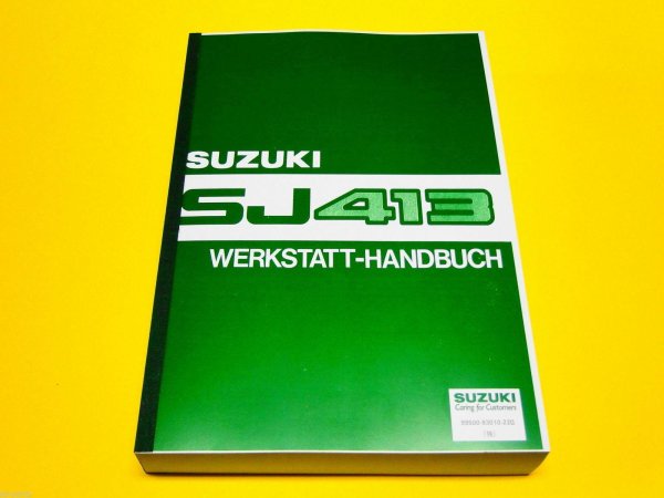 Werkstatt Handbuch SUZUKI Samurai *Reprint Werkstatthandbuch Reparaturanleitung