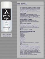 Lambda Service Öil Öl Extra 250ml Oil Extra Schmierleistungsverbesserer