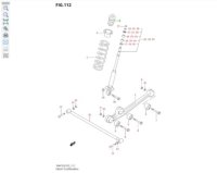 SUZUKI JIMNY Federwegsbegrenzer vorne